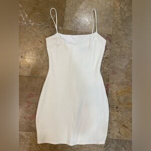 Lulus White Bodycon Mini Dress Size S